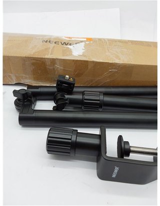 NEEWER Soporte para cámara web - soporte para cámara con abrazadera C - aleación de aluminio de 35 -4 pulgadas - soporte articulado