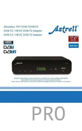 Sintonizador TDT T2 USB reproductor y grabador