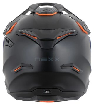 Capacete Nexx Preto com Laranja