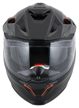 Capacete Nexx Preto com Laranja