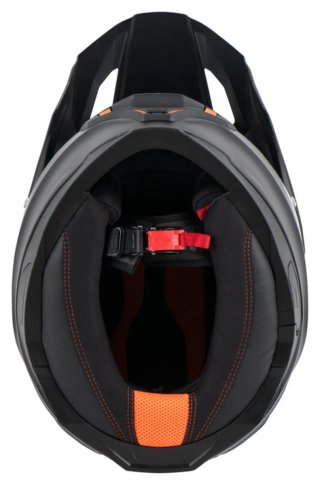 Capacete Nexx Preto com Laranja