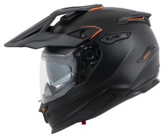 Capacete Nexx Preto com Laranja