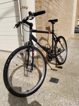 Bicicleta Rockrider B'Twin 26 x 1.95.IMPOLUTA.