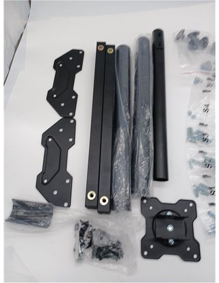 TVON Soporte para TV con Ruedas para televisor Plasma/LCD/LED de 13 a 50 Pulgadas - Soporte para TV de Altura Ajustable - Carro pa
