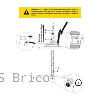 Bomba Inyectora Grasa 10 Kg - Truper