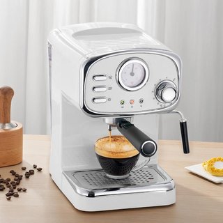 CAFETERA EXPRESSO VINTAGE 1.100W AUTOMATICA VAPOR.