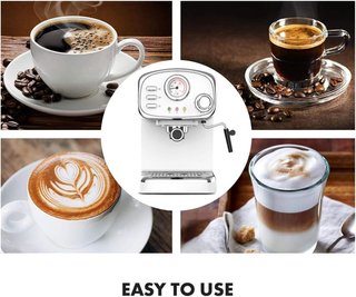 CAFETERA EXPRESSO VINTAGE 1.100W AUTOMATICA VAPOR.