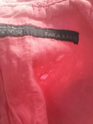 Vestido fucsia sin mangas