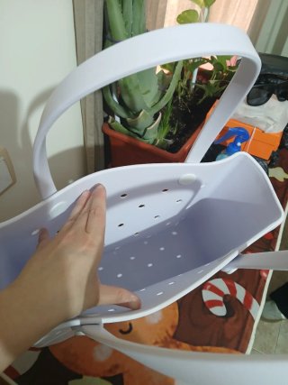 Bolso de goma blanco para piscina
