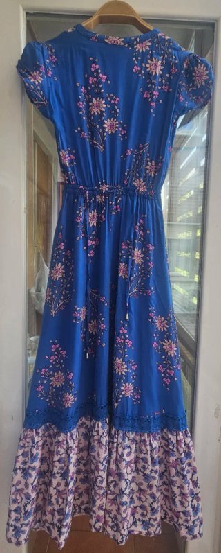 Vestido largo Jaase estampado Hailee