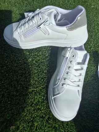Zapatillas Calvin Klein Blancas Talla 36