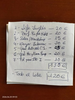 Lote libros GRADO SUPERIOR FORMACIÓN PROFESIONAL,