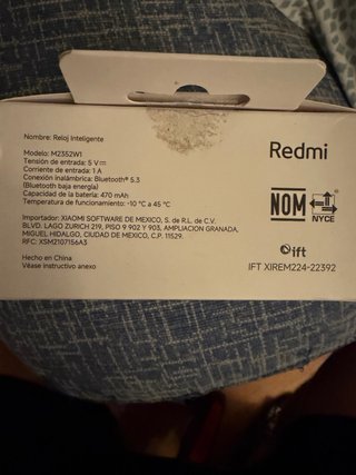 Redmi Watch 5 Lite Negro.