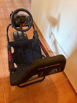 Logitech G29 + Palanca + Playseat Challenger