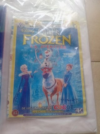 Lote Cuento y DVD Frozen