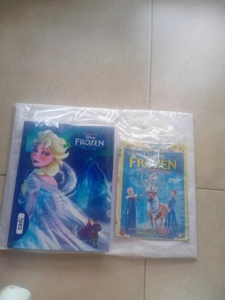 Lote Cuento y DVD Frozen