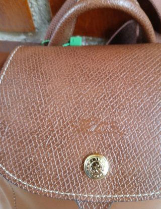 Mochila Longchamp Marrón
