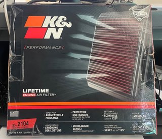 Filtro de Aire K&N 33-2104