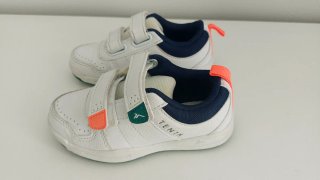 Zapatillas deportivas TENTH velcro blancas
