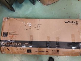 Mueble TV VASAGLE 120cm 2 cajones 2 estantes
