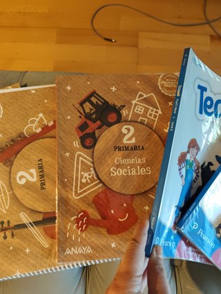 Lote libros segundo primaria