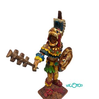 Guerrero Águila Azteca Decoración Figura