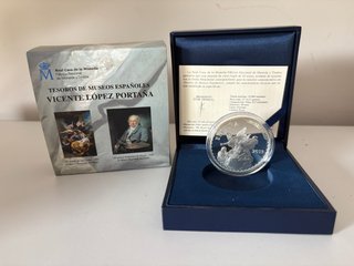 Moneda 10 euros 2013 Vicente López Portaña