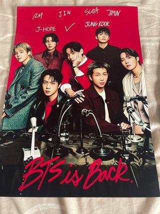 Colección 4 Posters BTS