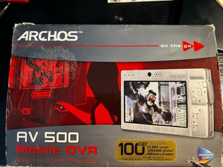 Archos AV500 100GB Reproductor Multimedia vintage,
