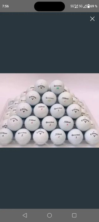 35 Bolas de Golf Callaway, Titleist, TaylorMade et