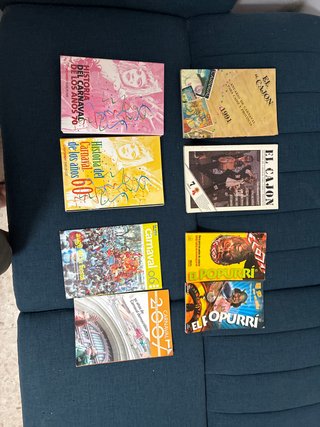 Lote Libros Carnaval Cádiz