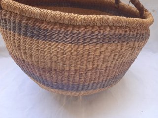 Cesto borsa da mare vintage originale anni 50