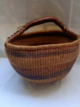 Cesto borsa da mare vintage originale anni 50