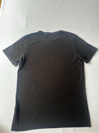 Camiseta Puma Negra Logo Blanco