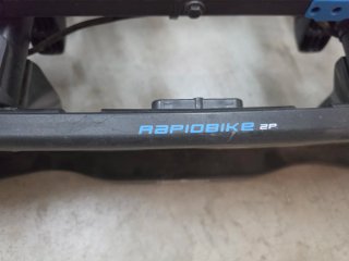 Portabicis 2 bicis bola Norauto Rapidbike 2P
