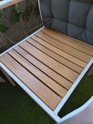 Mesa y 2 Sillas Jardín IKEA Själland