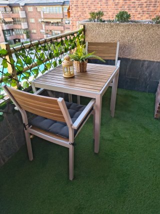 Mesa y 2 Sillas Jardín IKEA Själland
