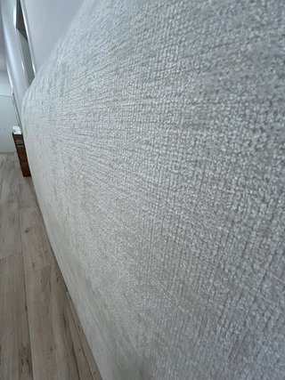 Cabecero de cama tapizado