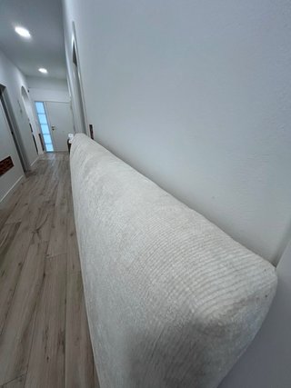 Cabecero de cama tapizado