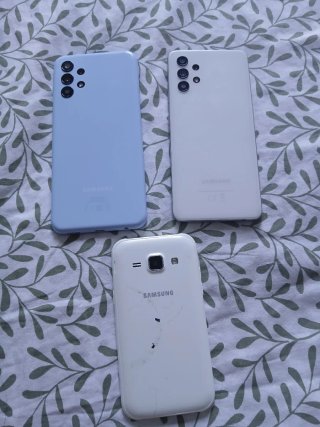 Lote 4 móviles Huawei (Negro/Plata)