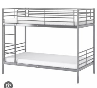Litera Metálica Gris Ikea