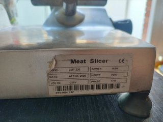 Cortadora de fiambre profesional