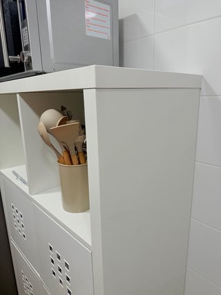Estantería Kallax Ikea 4x2 huecos Blanco brillo