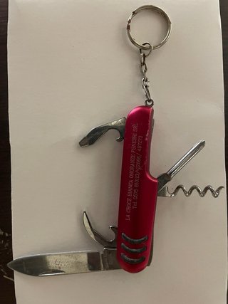 Coltellino multiuso rosso