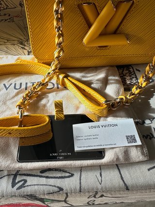 Bolso Louis Vuitton Piel Amarillo Dorado