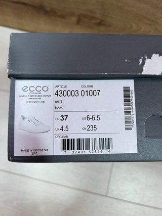 ECCO Soft 7 Zapatillas Piel Mujer 37