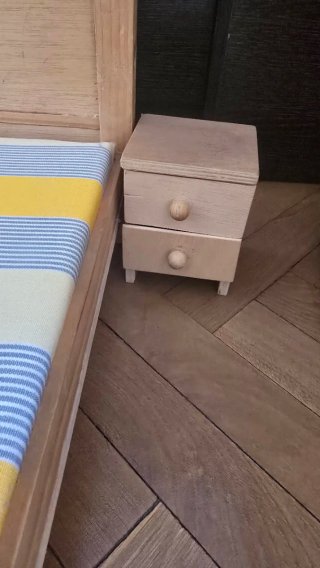 Habitación de juguete para muñecos