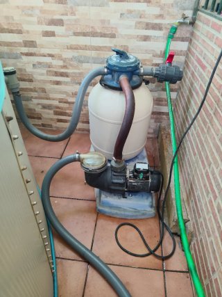 Piscina desmontable acero 3.60x0.90m