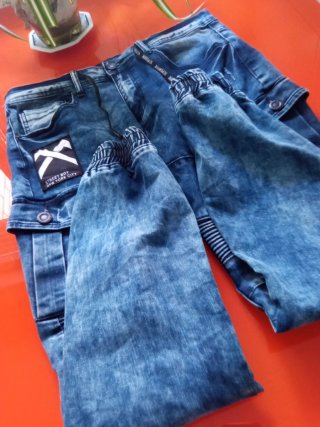 De hombre Pantalón vaquero elástico