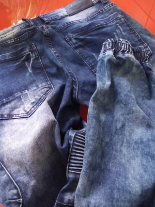 De hombre Pantalón vaquero elástico